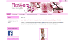 Desktop Screenshot of flowersenco.nl